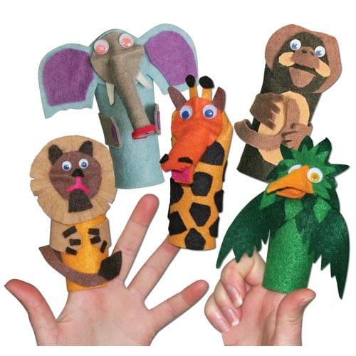 Felt Finger Puppets - Project #58