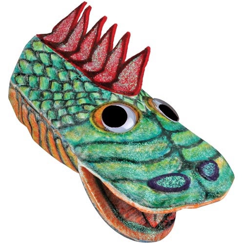 Glittering Dragon Puppet - Project #97